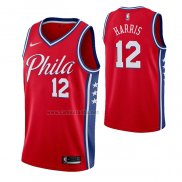 Camiseta Philadelphia 76ers Tobias Harris #12 Statement 2020 Rojo