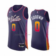 Camiseta Phoenix Suns Jordan Goodwin #0 Ciudad Autentico 2023-24 Violeta