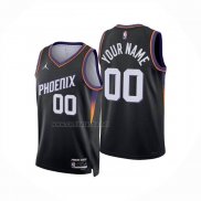 Camiseta Phoenix Suns Personalizada Statement 2025-26 Negro