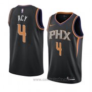 Camiseta Phoenix Suns Quincy Acy #4 Statement 2018 Negro