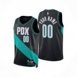 Camiseta Portland Trail Blazers Personalizada Ciudad 2025-26 Negro