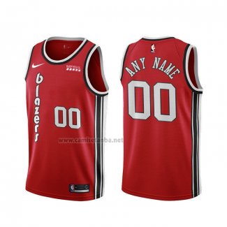 Camiseta Portland Trail Blazers Personalizada Classic Rojo