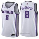 Camiseta Sacramento Kings Bogdan Bogdanovic #8 Association 2017-18 Blanco