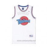 Camiseta Tune Squad Sylvester #9 Blanco