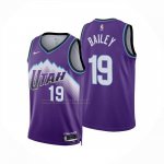 Camiseta Utah Jazz Ace Bailey NO 19 Icon 2025-26 Violeta  Camiseta Utah Jazz Ace Bailey NO 19 Icon 2025-26 Violeta