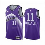 Camiseta Utah Jazz Kris Dunn #11 Ciudad 2023-24 Violeta