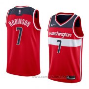 Camiseta Washington Wizards Devin Robinson #7 Icon 2018 Rojo