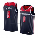 Camiseta Washington Wizards Tiwian Kendley #8 Statement 2018 Negro