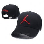 Gorra Jordan Negro Rojo