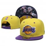 Gorra Los Angeles Lakers Lebron James & Kobe Bryant 9FIFTY Snapback Amarill
