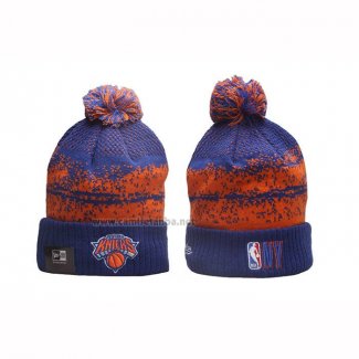 Gorro Beanie New York Knicks Azul Naranja