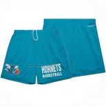 Pantalone Charlotte Hornets Mitchell & Ness Hardwood Classics Verde