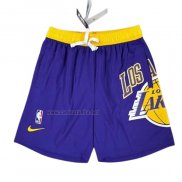 Pantalone Los Angeles Lakers Big Logo Just Don Violeta