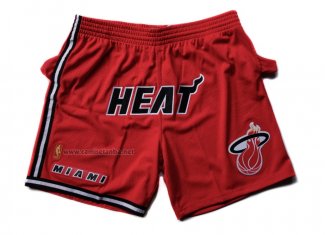 Pantalone Miami Heat Just Don Rojo