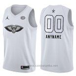Camiseta All Star 2018 New Orleans Pelicans Nike Personalizada Blanco