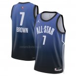 Camiseta All Star 2023 Boston Celtics Jaylen Brown #7 Azul