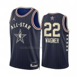 Camiseta All Star 2024 Orlando Magic Franz Wagner NO 22 Azul