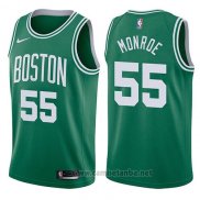 Camiseta Boston Celtics Greg Monroe #55 Icon 2017-18 Verde