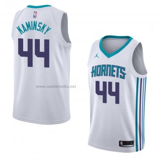 Camiseta Charlotte Hornets Frank Kaminsky #44 Association 2018 Blanco