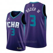 Camiseta Charlotte Hornets Terry Rozier III #3 Statement Edition Violeta