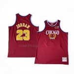 Camiseta Chicago Bulls Michael Jordan #23 Mitchell & Ness 1996 Rojo