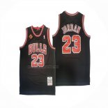 Camiseta Chicago Bulls Michael Jordan NO 23 Reload Mitchell & Ness 1997-98 Negro