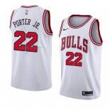 Camiseta Chicago Bulls Otto Porter JR. #22 Association 2018 Blanco