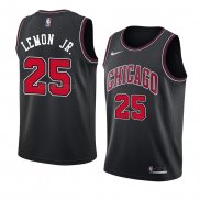 Camiseta Chicago Bulls Walt Lemon JR. #25 Statement 2018 Negror