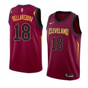 Camiseta Cleveland Cavaliers Matthew Dellavedova #18 Icon 2018 Rojo