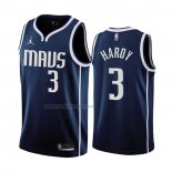 Camiseta Dallas Mavericks Jaden Hardy #3 Statement 2022-23 Azul