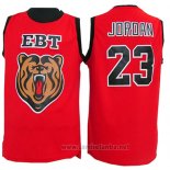 Camiseta EBT Michael Jordan #23 Rojo