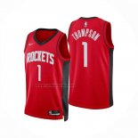 Camiseta Houston Rockets Amen Thompson NO 1 Icon 2024-25 Rojo