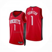 Camiseta Houston Rockets Amen Thompson NO 1 Icon 2024-25 Rojo