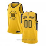 Camiseta Indiana Pacers Personalizada Statement 2017-18 Amarillo
