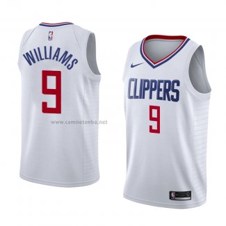 Camiseta Los Angeles Clippers C.j. Williams #9 Association 2018 Blanco