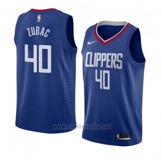 Camiseta Los Angeles Clippers Ivica Zubac #40 Icon 2018 Azul