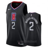 Camiseta Los Angeles Clippers Shai Gilgeous-Alexander #2 Statement 2019 Negro