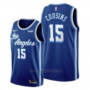 Camiseta Los Angeles Lakers Demarcus Cousins #15 Classic Edition 2019-20 Azul