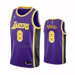 Camiseta Los Angeles Lakers Kobe Bryant #8 Statement 2021-22 Violeta