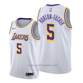 Camiseta Los Angeles Lakers Talen Horton-Tucker #5 Association 2019-20 Blanco