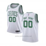 Camiseta Nino Boston Celtics Personalizada 17-18 Blanco