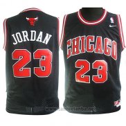 Camiseta Nino Chicago Bulls Michael Jordan #23 Negro2