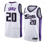 Camiseta Sacramento Kings Colby Jones #20 Association 2023-24 Blanco