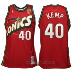 Camiseta Seattle SuperSonics Shawn Kemp #40 Historic Retro Rojo