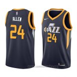 Camiseta Utah Jazz Grayson Allen #24 Icon 2018 Azul