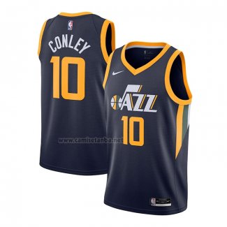 Camiseta Utah Jazz Mike Conley #10 Icon 2020-21 Azul