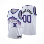 Camiseta Utah Jazz Personalizada Association 2025-26 Blanco