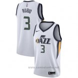 Camiseta Utah Jazz Ricky Rubio #3 Association 2017-18 Blanco