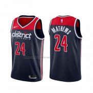 Camiseta Washington Wizards Garrison Mathews #24 Statement 2019-20 Azul