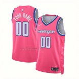 Camiseta Washington Wizards Personalizada Ciudad 2022-23 Rosa